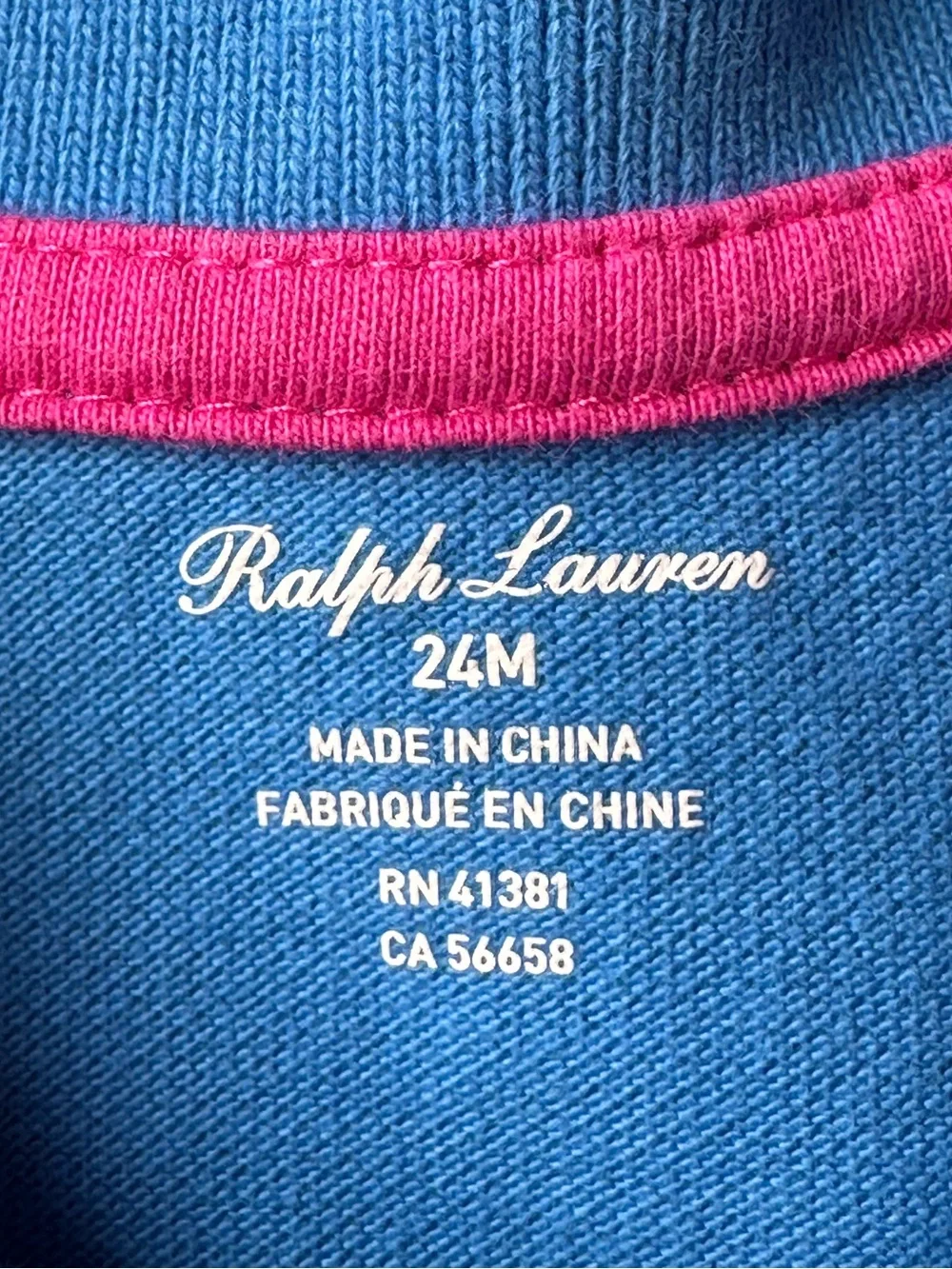 Ralph Lauren cotton mesh
